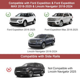 Roof Racks Cross Bars for Ford Expedition/Max 2018-2025 & Lincoln Navigator 2018-2024